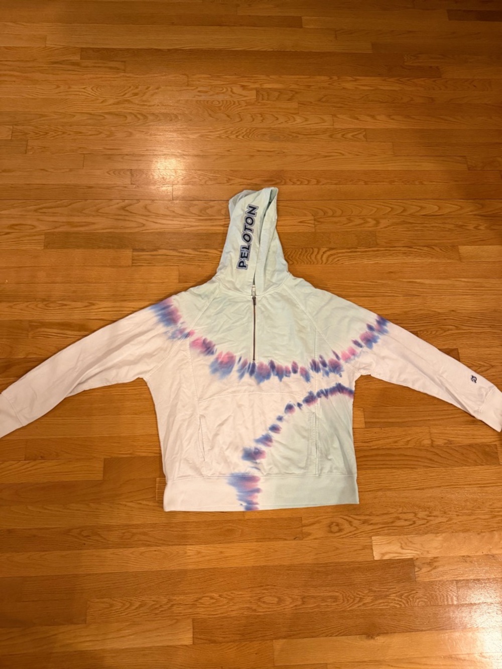 Peloton Tie-Dye Quarter-Zip Hoodie